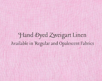 Peony Linen (LN-51) ~ Hand Dyed Zweigart Cross Stitch Fabric