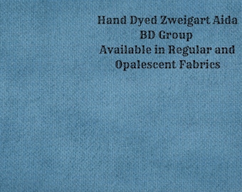 Bermuda Bay Aida (Z-BDA-108) Hand Dyed Zweigart Cross Stitch Fabric