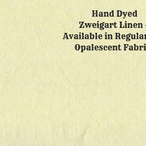 Honey Bee Linen (LN-5) ~ Hand Dyed Zweigart Cross Stitch Fabric from Vintage NeedleArts - available in regular and opalescent linen