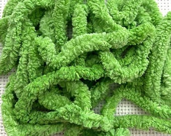 Shamrock Petite Chenille Trim (PC-52) by Vintage NeedleArts ~ hand dyed 2 continuous yards