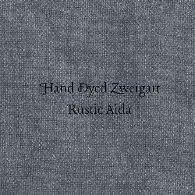 Moonlight Bay Rustic Aida (OR-BDA-111) ~ Hand Dyed Zweigart