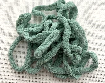 Verdigris Petite Chenille Trim (PC-47) by Vintage NeedleArts ~ hand dyed 2 continuous yards