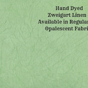 Fern Linen (LN-75) ~ Handgefärbter Zweigart Kreuzstichstoff von Vintage NeedleArts - erhältlich in regulärem und opaleszierendem Leinen