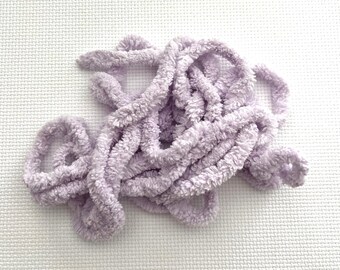 Violet Frost Petite Chenille Trim (PC-28) by Vintage NeedleArts ~ hand dyed 2 continuous yards