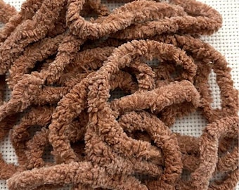 Copper Penny Petite Chenille Trim (PC-110) by Vintage NeedleArts ~ hand dyed 2 continuous yards