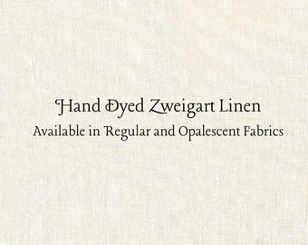 Magnolia Linen (LN-33) ~ Hand Dyed Zweigart Cross Stitch Fabric