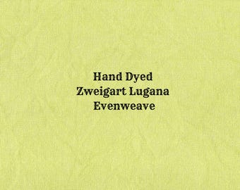 Gremlin Lugana Evenweave (LG-27) Hand Dyed Zweigart Cross Stitch Fabric