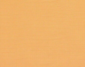 Orange & White Polka Dot Calico Fabric from Brother Sister Design Studio ~ 100% quilter's cotton sewing/quilting