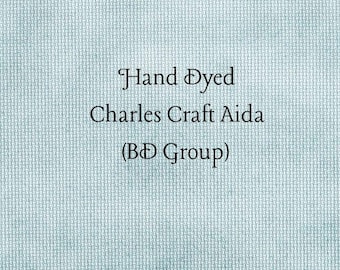Bon Voyage Aida (CC-BDA-15) ~ Hand Dyed Charles Craft Cross Stitch Fabric