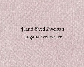 Highland Heather Lugana Evenweave (LG-37) Hand Dyed Zweigart Cross Stitch Fabric