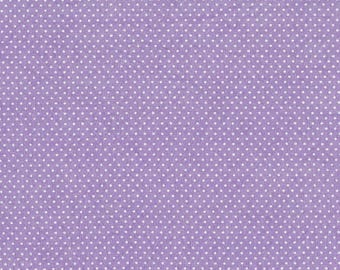 FAT QUARTER ~ Micro Dot Embossed Cotton (Purple Passion) ~ Hand Dyed Fabric from Vintage NeedleArts 18x22 inches