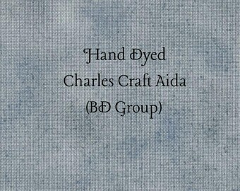 Nantucket Sound Aida (CC-BDA-64-26-PT) ~ Hand Dyed Charles Craft Cross Stitch Fabric