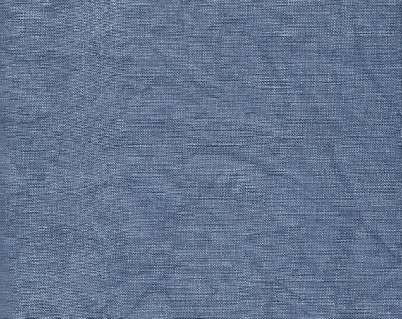 Smokey Blue - Hand Dyed Cross Stitch Fabric