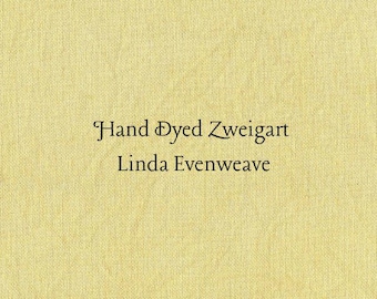 Olde Gold Linda Evenweave (LND-13) Hand Dyed Zweigart Cross Stitch Fabric