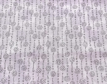 PER YARD ~ Purple Potpourri Quilter's Cotton from Windham Fabrics ~ 100% cotton fabric flowers