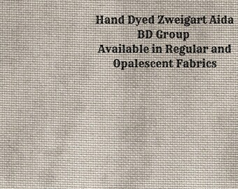Driftwood Aida (Z-BDA-32) Hand Dyed Zweigart Cross Stitch Fabric