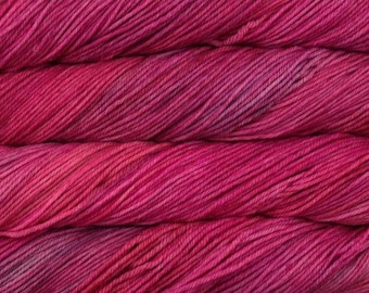 Rios Malabrigo Hand Dyed Yarn (English Rose) ~ 100% Superwash Merino Wool