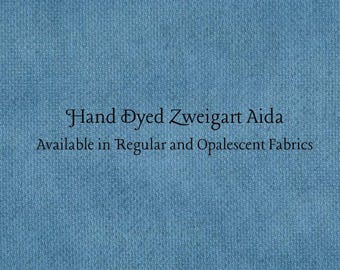Bermuda Bay Aida (Z-BDA-108) Hand Dyed Zweigart Cross Stitch Fabric