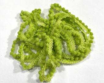 Gremlin Mini Pom Pom Trim (MPP-27) by Vintage NeedleArts ~ hand-dyed 2 continuous yards