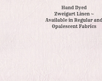 Bubble Gum Linen (LN-96) ~ Hand Dyed Zweigart Cross Stitch Fabric from Vintage NeedleArts - available in regular and opalescent linen