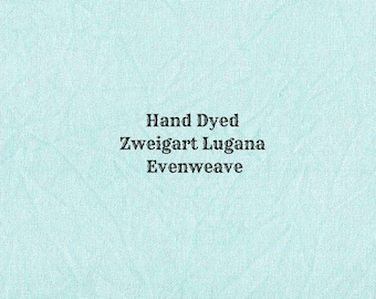 Bahama Mama Lugana Evenweave (LG-58) Hand-dyed Zweigart Cross Stitch Fabric