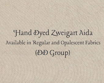 Walnut Aida (Z-DDA-18) Hand Dyed Zweigart Cross Stitch Fabric