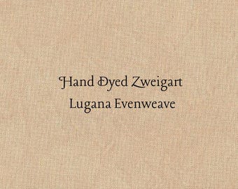 Rodeo Lugana Evenweave (LG-81) Hand Dyed Zweigart Cross Stitch Fabric