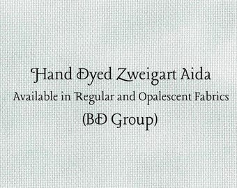 Beach Glass Aida (Z-BDA-21) Hand Dyed Zweigart Cross Stitch Fabric