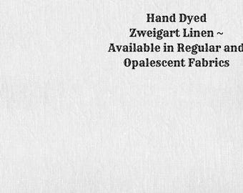 Tickle Me Taupe Linen (LN-117) ~ Hand Dyed Zweigart Cross Stitch Fabric from Vintage NeedleArts - available regular & opal linen