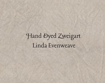 Driftwood Linda Evenweave (LND-32) Hand Dyed Zweigart Cross Stitch Fabric