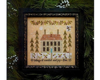 PAPER Cross Stitch Chart - Comfort and Joy from Plum Street Samplers