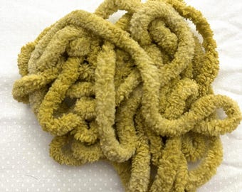 Curry Powder Petite Chenille Trim (PC-105) by Vintage NeedleArts ~ hand dyed 2 continuous yards