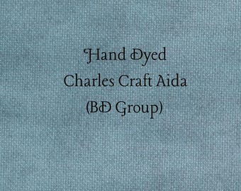 Agave Aida (CC-BDA-113) ~ Hand Dyed Charles Craft Cross Stitch Fabric