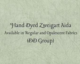 Sherwood Forest Aida (Z-DDA-24) Hand Dyed Zweigart Cross Stitch Fabric