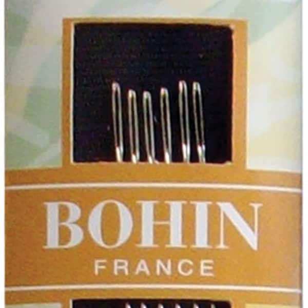 Bohin Tapestry Needles - Sizes 18/20/22/24/26/28 Pack of 6 blunt point imported from France embroidery cross stitch needlepoint needlework