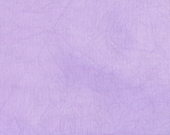 Aida SHORT CUT - You're Turning Violet, Violet! (DD Group) Hand Dyed Cross Stitch Fabric from Vintage NeedleArts