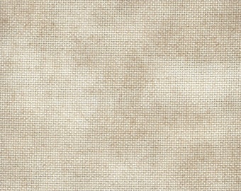 Cafe Au Lait Hand-dyed Aida from Vintage NeedleArts cross stitch fabric cloth brown tan coffee beige primitive