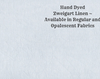 Misty Morning Linen (LN-70) ~ Hand Dyed Zweigart Cross Stitch Fabric from Vintage NeedleArts - available in regular and opalescent linen