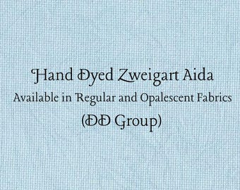 Frozen Aida (Z-DDA-7) Hand Dyed Zweigart Cross Stitch Fabric