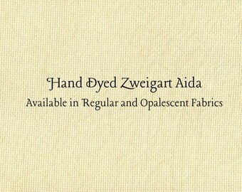 Honey Bee Aida (Z-DDA-5) Hand Dyed Zweigart Cross Stitch Fabric