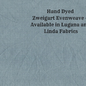 Agave Evenweave (LG/LND-113) Hand Dyed Zweigart Cross Stitch Fabric from Vintage NeedleArts ~ available in Lugana and Linda fabrics
