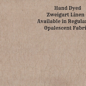 Gingerbread Linen (LN-99) ~ Hand Dyed Zweigart Cross Stitch Fabric from Vintage NeedleArts - available in regular and opalescent linen