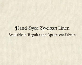 Irish Cream Linen (LN-19) ~ Hand Dyed Zweigart Cross Stitch Fabric
