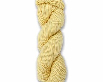 Plymouth Select Yarn ~ Butter DK Merino Superwash 100% Superwash Fine Merino Wool yellow