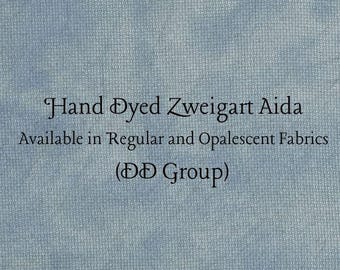 Nantucket Sound Aida (Z-DDA-64-26-PT) Hand Dyed Zweigart Cross Stitch Fabric