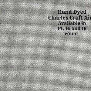 Tela de punto de cruz DMC/Charles Craft teñida a mano (CC-BDA-46)