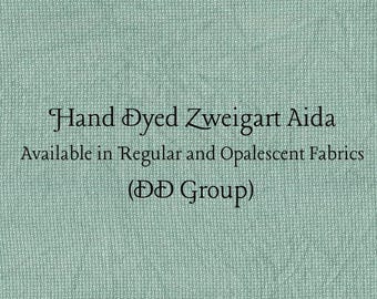 Emerald Isle Aida (Z-DDA-115) Hand Dyed Zweigart Cross Stitch Fabric