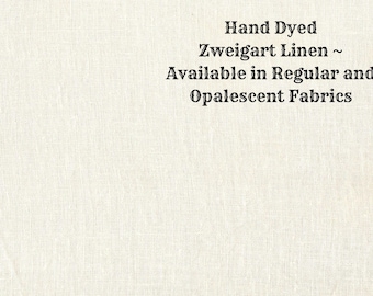 Magnolia Linen (LN-33) ~ Hand Dyed Zweigart Cross Stitch Fabric from Vintage NeedleArts - available in regular and opalescent linen