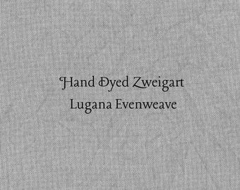 Night Shadow Lugana Evenweave (LG-67) Hand Dyed Zweigart Cross Stitch Fabric