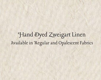 Beige Linen (LN-97) ~ Hand Dyed Zweigart Cross Stitch Fabric